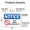 Signmission Safety Culture Sign, 24 in Width, Plastic, Rectangle OS-2PACK-NS-P-1824-L-18474 - alternate 6